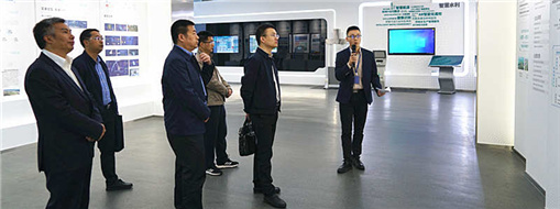 蜀山區(qū)委常委、區(qū)政府黨組副書記劉智一行蒞臨中水三立調(diào)研指導(dǎo)