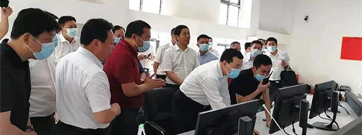 湖北省委常委、省委統(tǒng)戰(zhàn)部部長(zhǎng)爾肯江·吐拉洪一行到大垸子泵站項(xiàng)目檢查指導(dǎo)工作